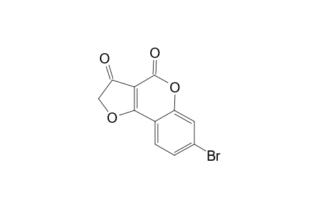 7-Bromo-2,3-dihydrofuro[3,2-c][1]benzopyran-3,4-dione