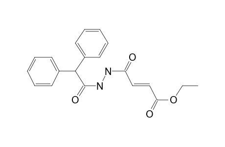 But-2-enoic acid, 4-oxo-4-diphenylacetylhydrazino-, ethyl ester