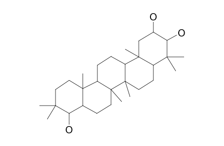 29,30-Dinorgammacerane-2,3,22-triol, 21,21-dimethyl-, (2.alpha.,3.beta.,8.alpha.,9.beta.,13.alpha.,14.beta.,17.alpha.,18.beta.,22.alpha.)-