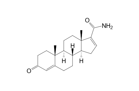 3-Oxoandrosta-4,16-diene-17-carboxamide