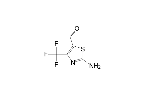2-Amino-4-(trifluoromethyl)-5-thiazolecarboxaldehyde