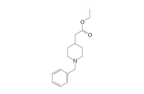 1-benzyl-4-piperidineacetic acid, ethyl ester