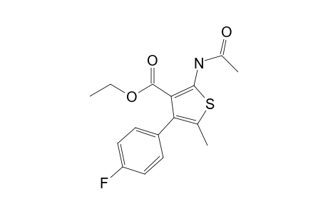 (Ethyl 2-amino-4-(4-fluorophenyl)-5-methylthiophene-3-carboxylate), N-acetyl