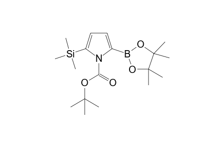 Tert-Butyl 2-(4,4,5,5-Tetramethyl-1,3,2-dioxaborolan-2-yl)-5-(trimethylsilyl)pyrrole-1-carboxylate