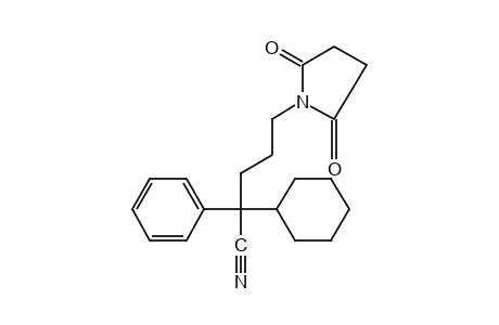 N-(4-cyano-4-cyclohexyl-4-phenylbutyl)succinimide