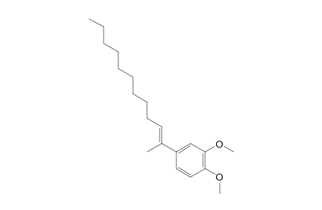 (E)-4-(dodec-2-en-2-yl)-1,2-dimethoxybenzene