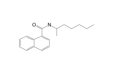 1-Naphthalenecarboxamide, N-(2-heptyl)-