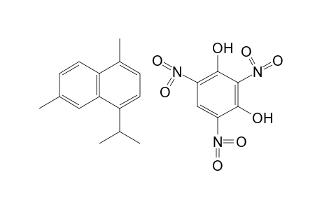 1,6-dimethyl-4-isopropylnaphthalene, compound with 2,4,6-trinitroresorcinol(1:1)