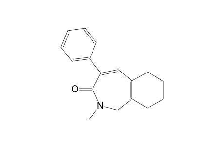 2-Methyl-4-phenyl-1,2,6,7,8,9-hexahydro-3H-2-benzazepin-3-one