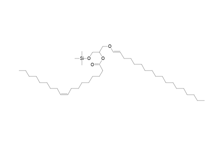 9-Octadecenoic acid (Z)-, 1-[(1-octadecenyloxy)methyl]-2-[(trimethylsilyl)oxy]ethyl ester