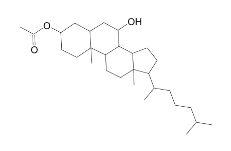 5a-Cholestane-3b,7a-diol-3b-acetate