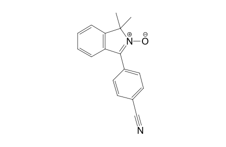 3-(4-Cyanophenyl)-1,1-dimethyl-1H-isoindole 2-Oxide