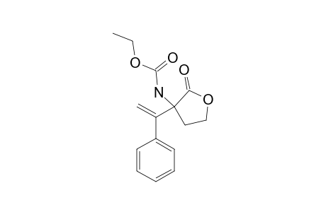 ETHYL-[2-OXO-3-(1-PHENYLVINYL)-TETRAHYDROFURAN-3-YL]-CARBAMATE