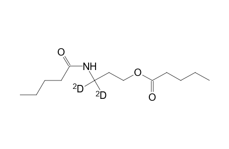 3,3-Dideutero-N,O-divaleryl-3-amino-1-propanol