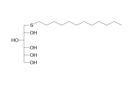 1-deoxy-d-Galactitol, 1-thiododecyl-