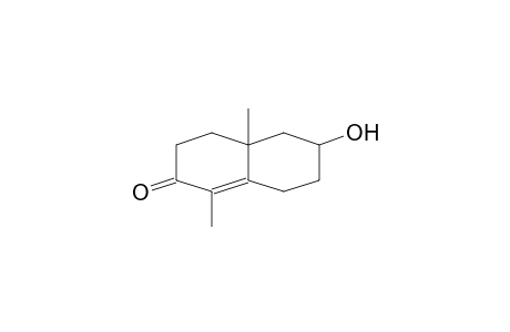 2(3H)-NAPHTALENONE, 4,4a,5,6,7,8-HEXAHYDRO-6-HYDROXY-1,4a-DIMETHYL-