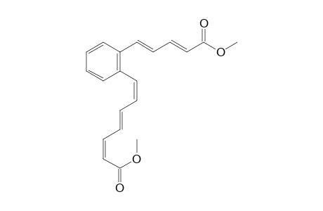 (2Z,4E,6Z)-7-[2-[(1E,3E)-5-keto-5-methoxy-penta-1,3-dienyl]phenyl]hepta-2,4,6-trienoic acid methyl ester