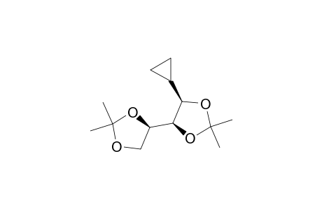 (4R,4'R,5R)-5-Cyclopropyl-2,2,2',2'-tetramethyl-[4,4']bi[1,3]dioxolanyl