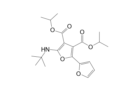 2-(tert-butylamino)-5-(2-furanyl)furan-3,4-dicarboxylic acid dipropan-2-yl ester