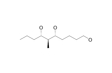 5-(S),7-(R)-DIHYDROXY-6-(R)-METHYL-DECANOL