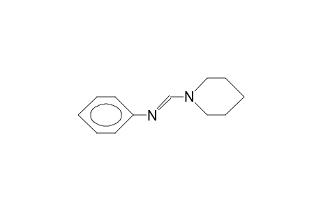 1-(N-phenylformimidoyl)piperidine