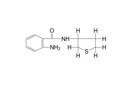 o-amino-N-(tetrahydro-3-thienyl)benzamide