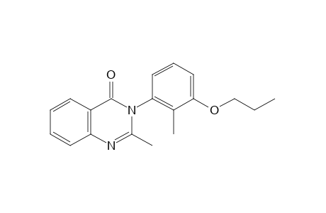 2-methyl-3(3-propoxy-o-tolyl)-4(3H)-quinazolinone