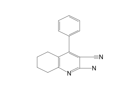 2-amino-4-phenyl-5,6,7,8-tetrahydro-3-quinolinecarbonitrile