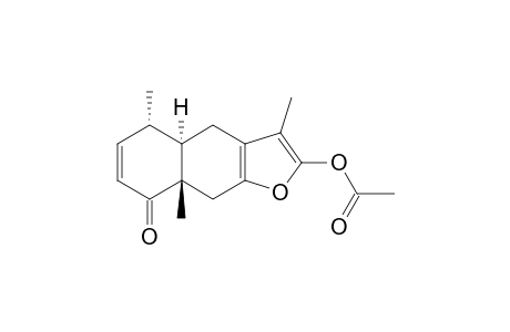 2-ACETOXY-4A-ALPHA-H-3,5-ALPHA,8A-BETA-TRIMETHYL-4,4A,8A,9-TETRAHYDRONAPHTHO-[2,3-B]-FURAN-8-ONE