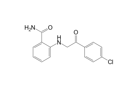 o-[(p-Chlorophenacyl)amino]benzamide