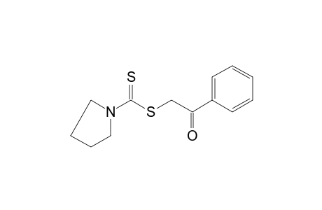 1-pyrrolidinecarbodithioic acid, phenacyl ester