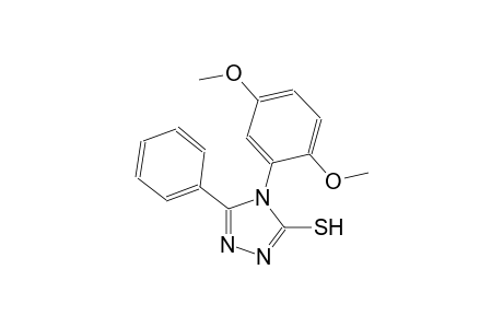 4-(2,5-dimethoxyphenyl)-5-phenyl-4H-1,2,4-triazole-3-thiol