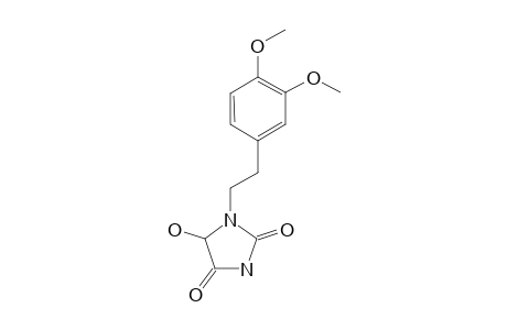 1-[2-(3,4-Dimethoxyphenethyl)]-5-hydroxyimidazolidine-2,4-dione