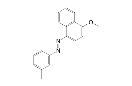 1-methoxy-4-(m-tolylazo)naphthalene
