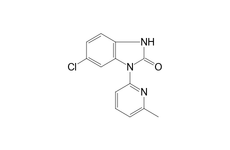 6-chloro-1-(6-methyl-2-pyridyl)-2-benzimidazolinone