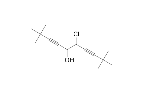 6-Chloro-2,2,9,9-tetramethyl-3,7-decadiyn-5-ol