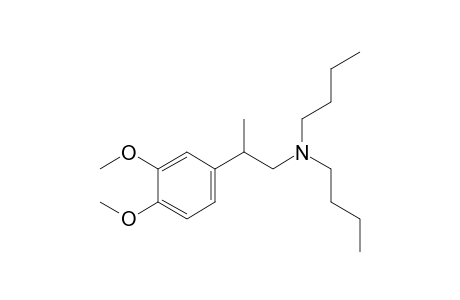 Dibutyl[2-(3,4-dimethoxyphenyl)propyl]amine