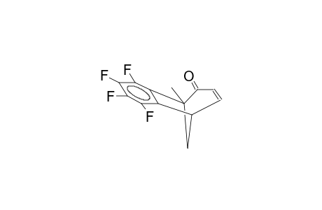 1-METHYL-2-OXO-6,7-TETRAFLUOROBENZOBICYCLO[3.2.1]OCTA-3,6-DIENE