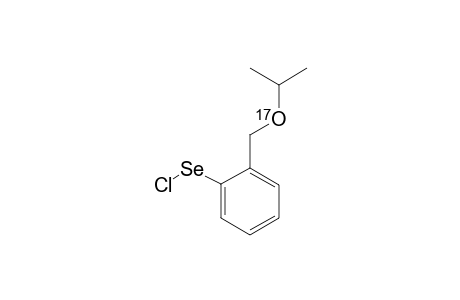 [(17)-O]-LABELED-2-(ISOPROPOXYMETHYL)-BENZENESELENENYL-CHLORIDE