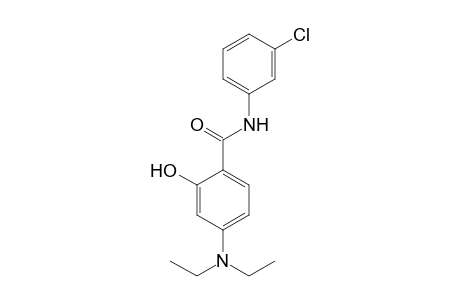 N-(3-Chlorophenyl)-4-(diethylamino)salicylanilide