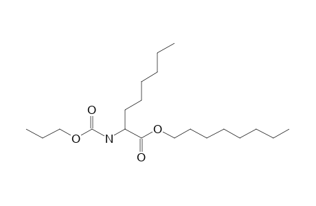 2-Aminocaprylic acid, N-propoxycarbonyl-, octyl ester