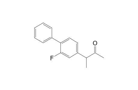 3-(3-Fluoranyl-4-phenyl-phenyl)butan-2-one