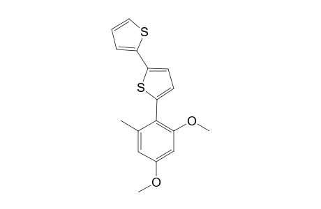 2-(2,4-dimethoxy-6-methyl-phenyl)-5-(2-thienyl)thiophene