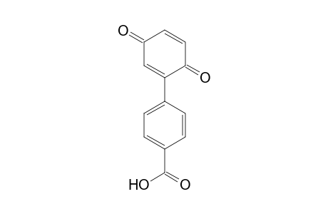 4-(3,6-Dioxo-1,4-cyclohexadien-1-yl)benzoic acid