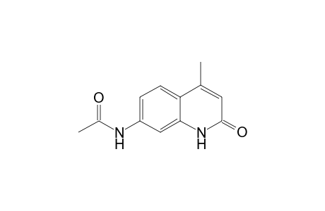 N-(2-keto-4-methyl-1H-quinolin-7-yl)acetamide