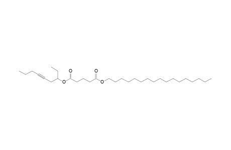 Glutaric acid, heptadecyl non-5-yn-3-yl ester