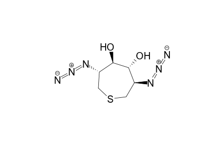 (3R,4R,5R,6R)-3,6-diazidothiepane-4,5-diol