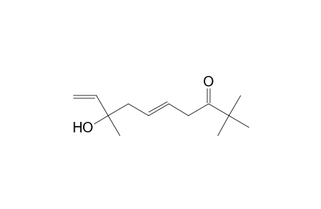 (5E)-8-Hydroxy-2,2,8-trimethyl-5,9-decadien-3-one