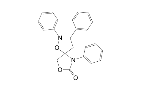 1,8-Dioxa-2,6-diazaspiro[4.4]nonan-7-one, 2,3,6-triphenyl-