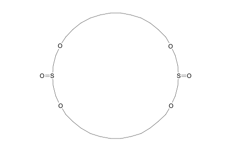 1,7,20,26-Tetraoxa-4,23-dithiacyclooctatriacontane, 4,23-dioxide